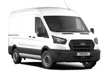 Van Hire Monmouth - White Ford Transit Medium Wheel Base - Van hire Monmouth
